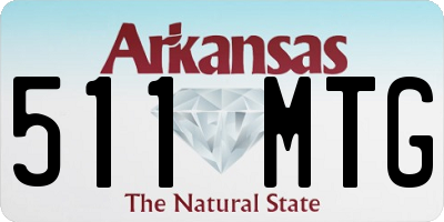 AR license plate 511MTG