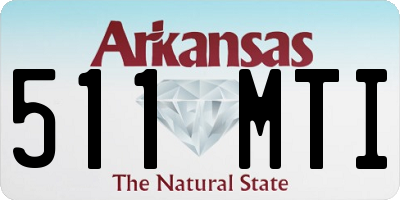 AR license plate 511MTI