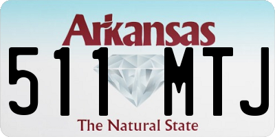 AR license plate 511MTJ