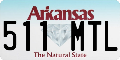 AR license plate 511MTL