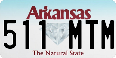 AR license plate 511MTM
