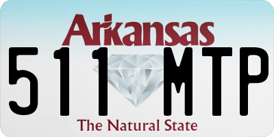 AR license plate 511MTP