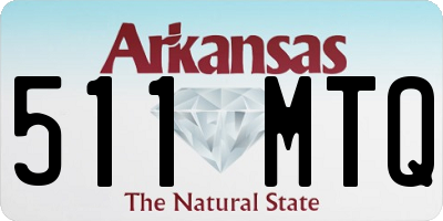 AR license plate 511MTQ