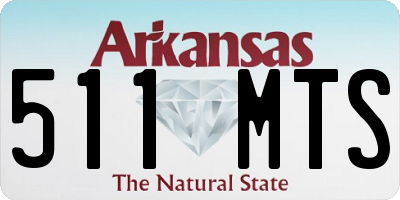 AR license plate 511MTS