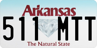 AR license plate 511MTT