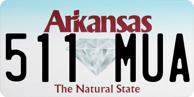 AR license plate 511MUA