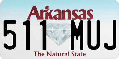 AR license plate 511MUJ