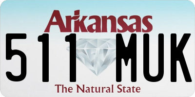 AR license plate 511MUK