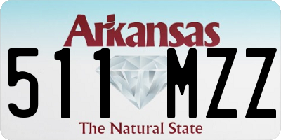 AR license plate 511MZZ