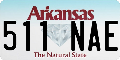 AR license plate 511NAE