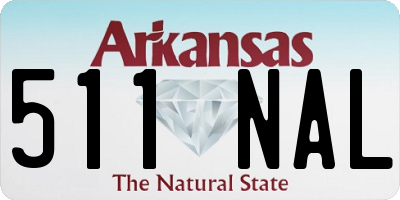 AR license plate 511NAL