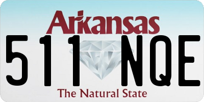 AR license plate 511NQE