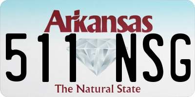 AR license plate 511NSG