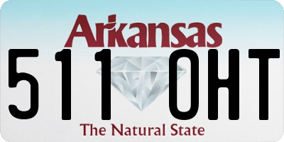 AR license plate 511OHT