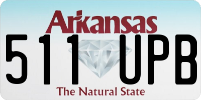 AR license plate 511UPB