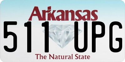 AR license plate 511UPG