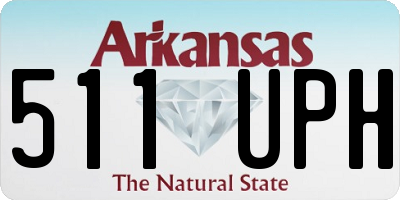 AR license plate 511UPH