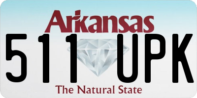 AR license plate 511UPK