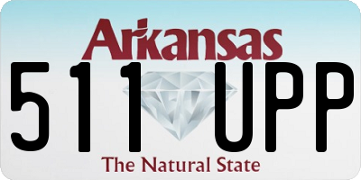 AR license plate 511UPP