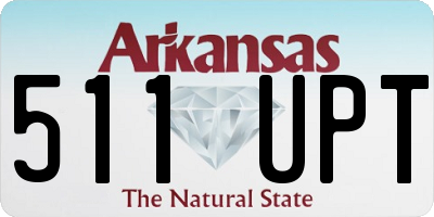 AR license plate 511UPT