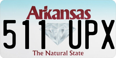 AR license plate 511UPX