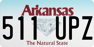 AR license plate 511UPZ