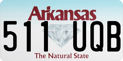 AR license plate 511UQB