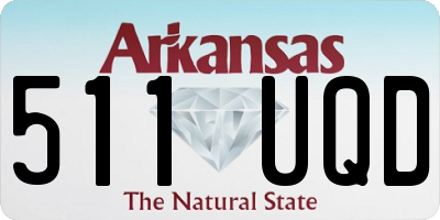 AR license plate 511UQD