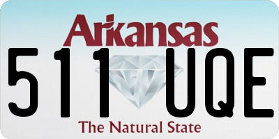 AR license plate 511UQE