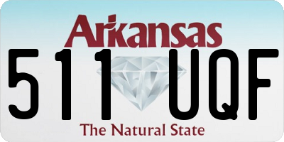 AR license plate 511UQF
