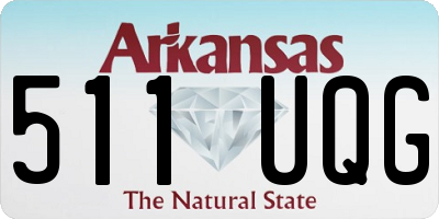 AR license plate 511UQG
