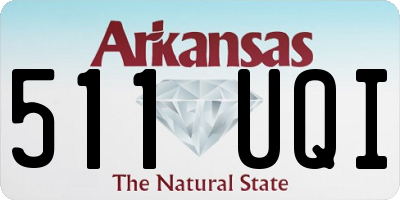 AR license plate 511UQI