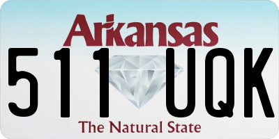 AR license plate 511UQK