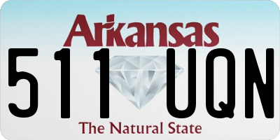 AR license plate 511UQN