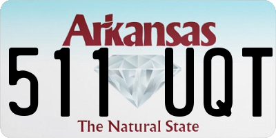 AR license plate 511UQT