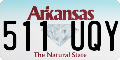 AR license plate 511UQY