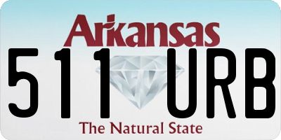 AR license plate 511URB