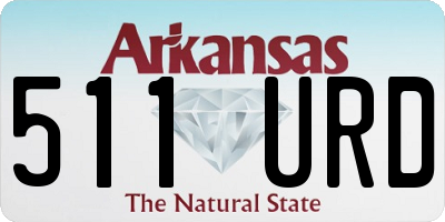 AR license plate 511URD