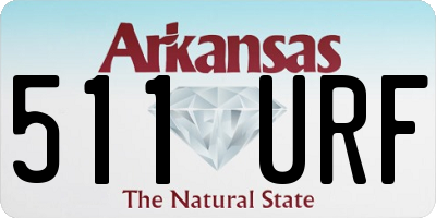 AR license plate 511URF