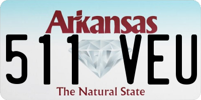 AR license plate 511VEU