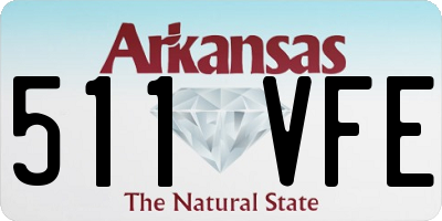 AR license plate 511VFE