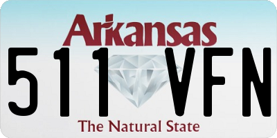 AR license plate 511VFN