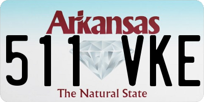 AR license plate 511VKE