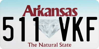 AR license plate 511VKF