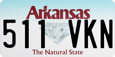 AR license plate 511VKN