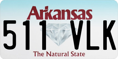 AR license plate 511VLK