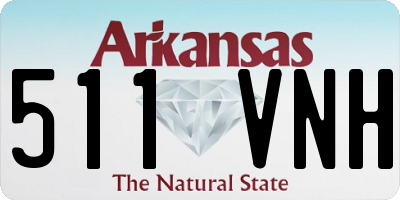 AR license plate 511VNH
