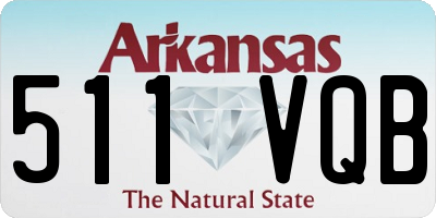 AR license plate 511VQB