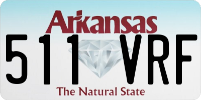 AR license plate 511VRF