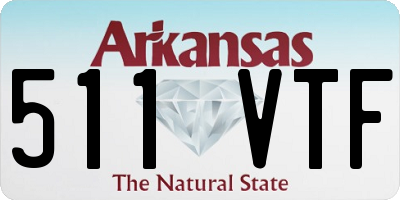 AR license plate 511VTF
